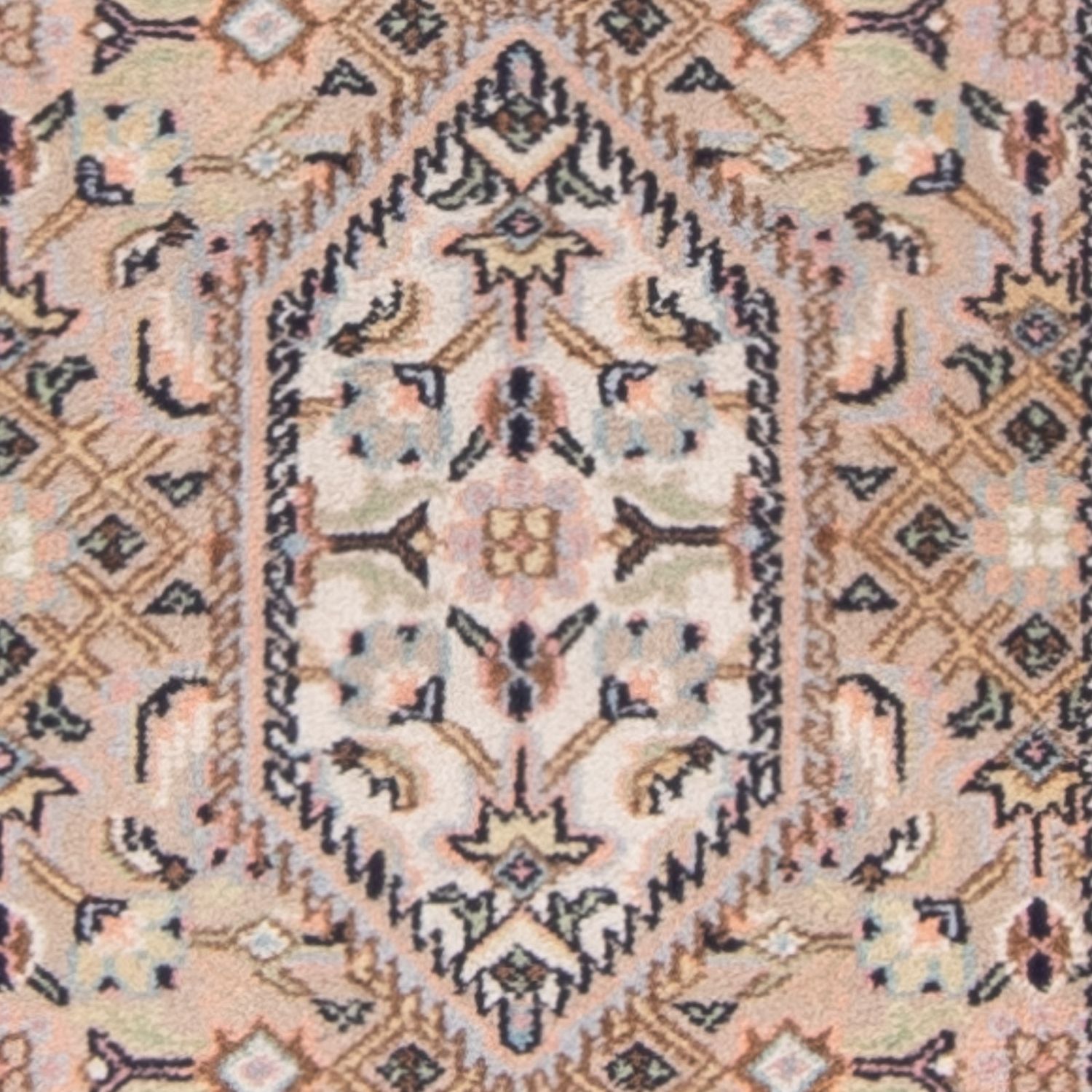 Alfombra de pasillo Alfombra oriental - Bidjar - Indus - 253 x 80 cm - beige