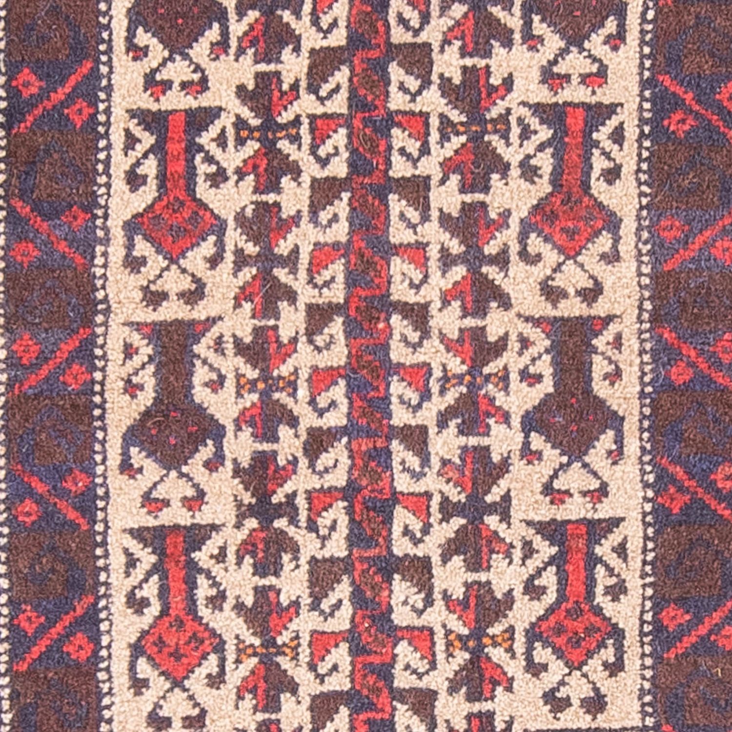 Tapete Baluch - Rug de Oração - 113 x 62 cm - bege