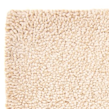 Hochflor Teppich - 90 x 60 cm - beige