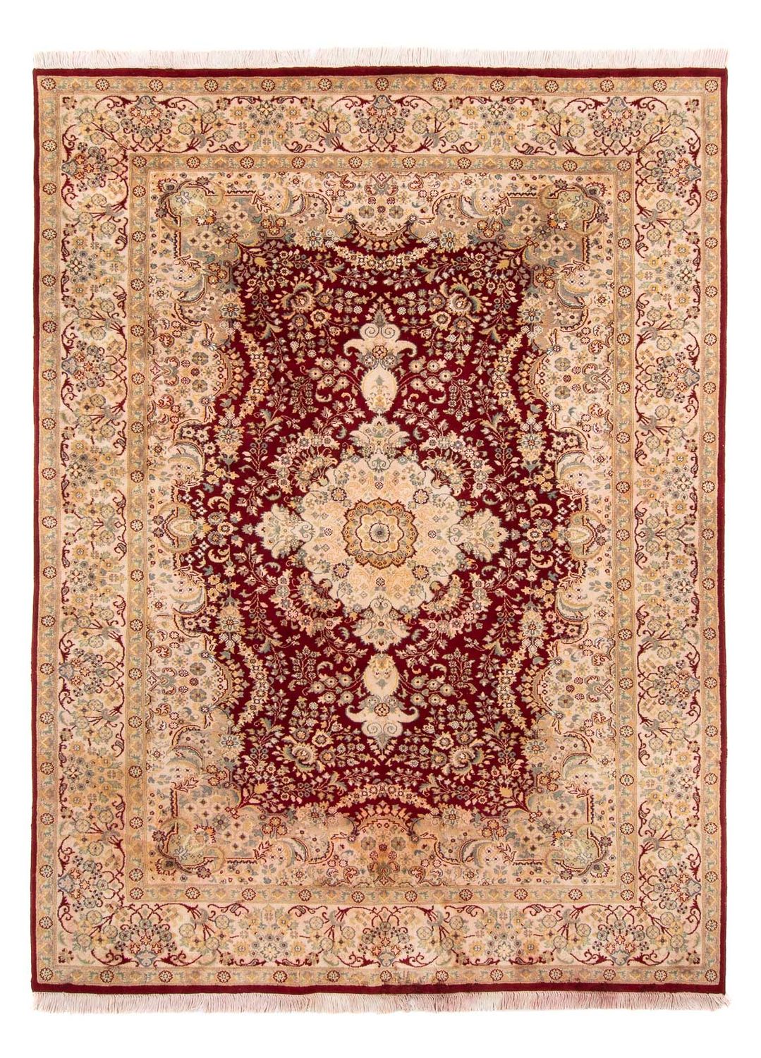 Oosters tapijt - Tabriz - 285 x 185 cm - rood