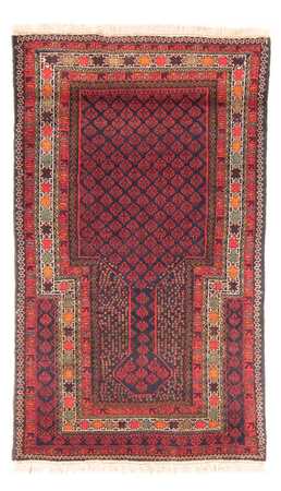 Belutsch Rug - Prayer Rug - 157 x 90 cm - dark blue