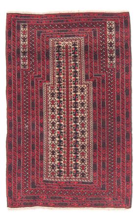 Tapis Belutsch - Tapis de prière - 135 x 90 cm - beige