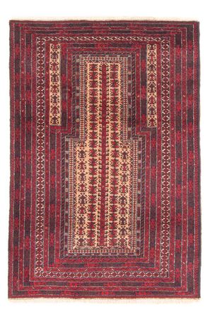 Tapete Baluch - Rug de Oração - 140 x 90 cm - ouro