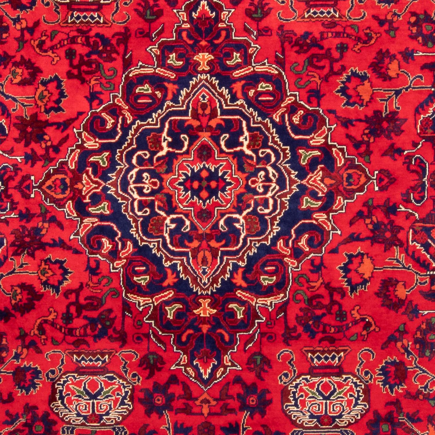 Tapete afegão - 355 x 256 cm - vermelho