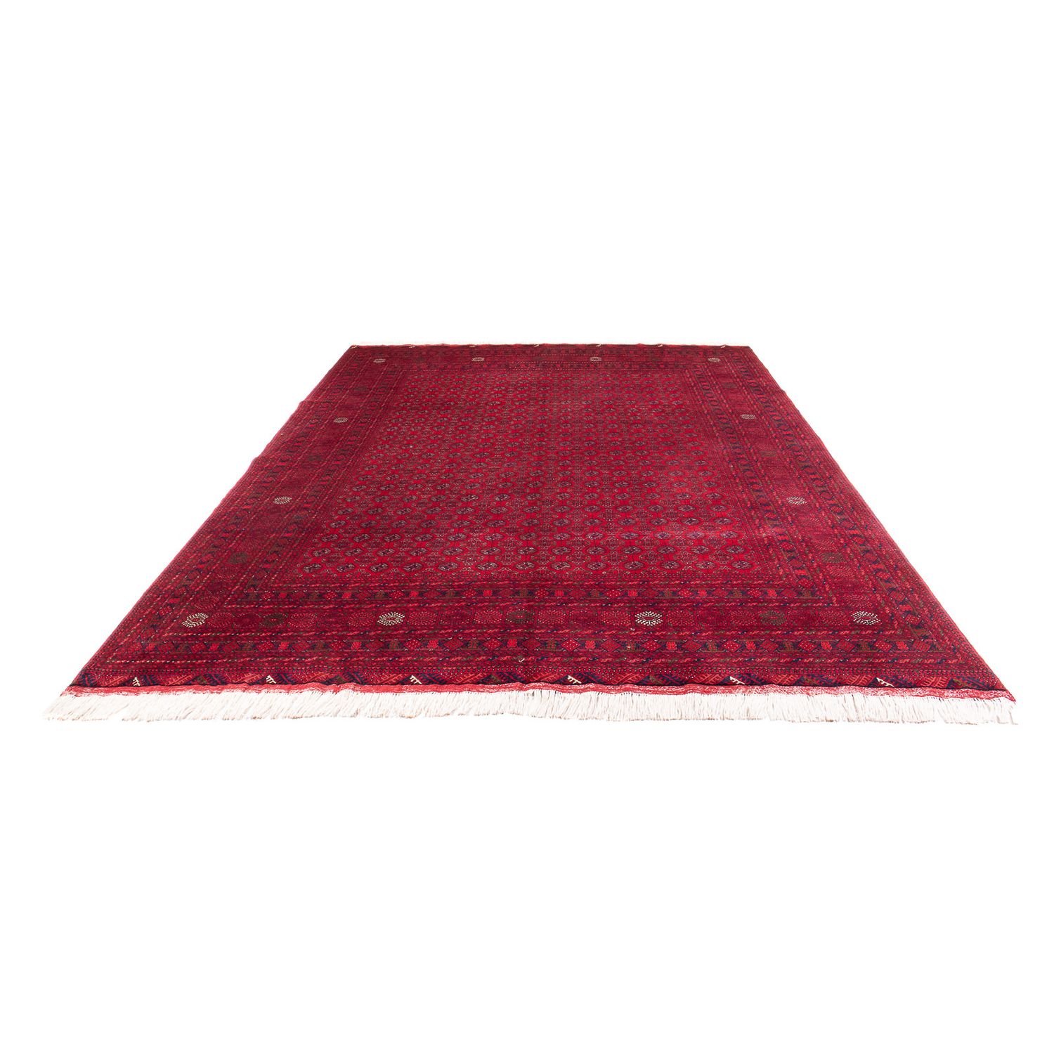 Afghan Teppich - Buchara - 340 x 240 cm - rot