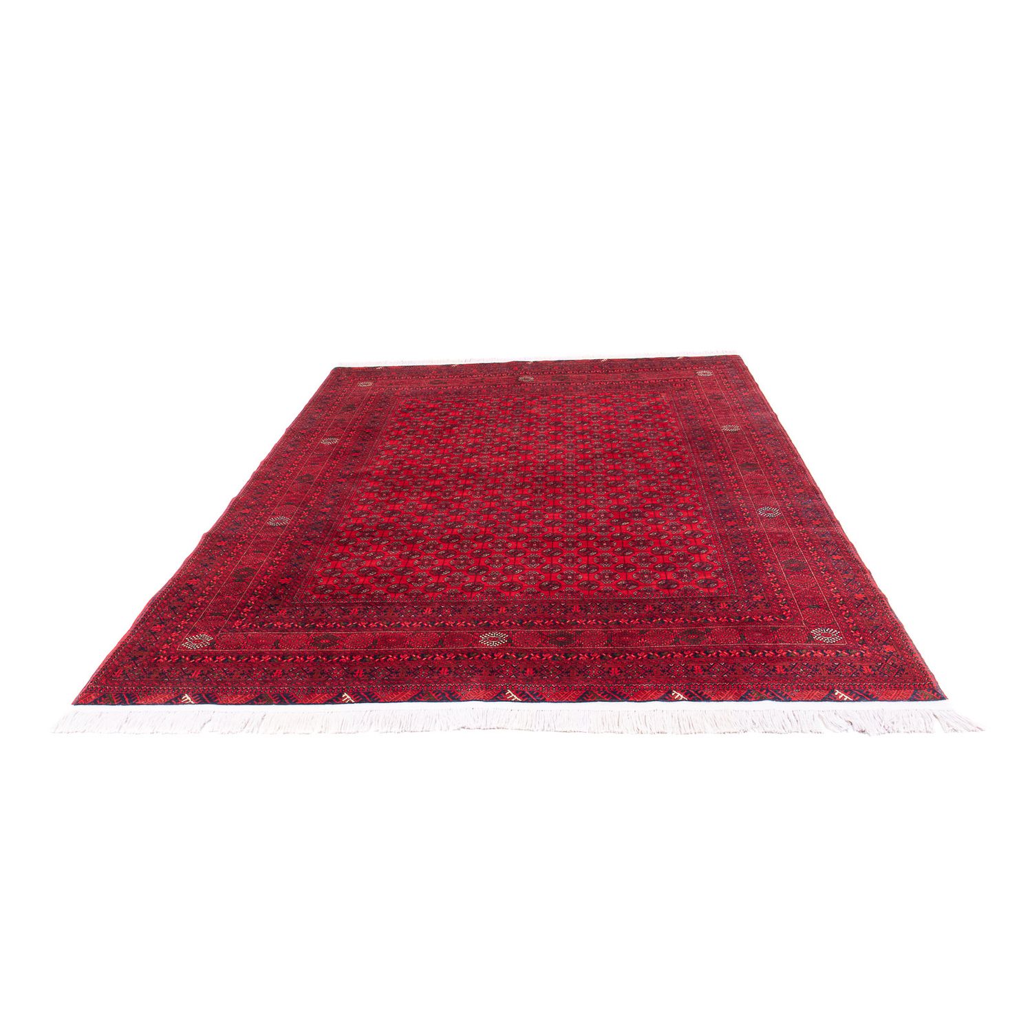 Tappeto afgano - Bukhara - 290 x 196 cm - rosso