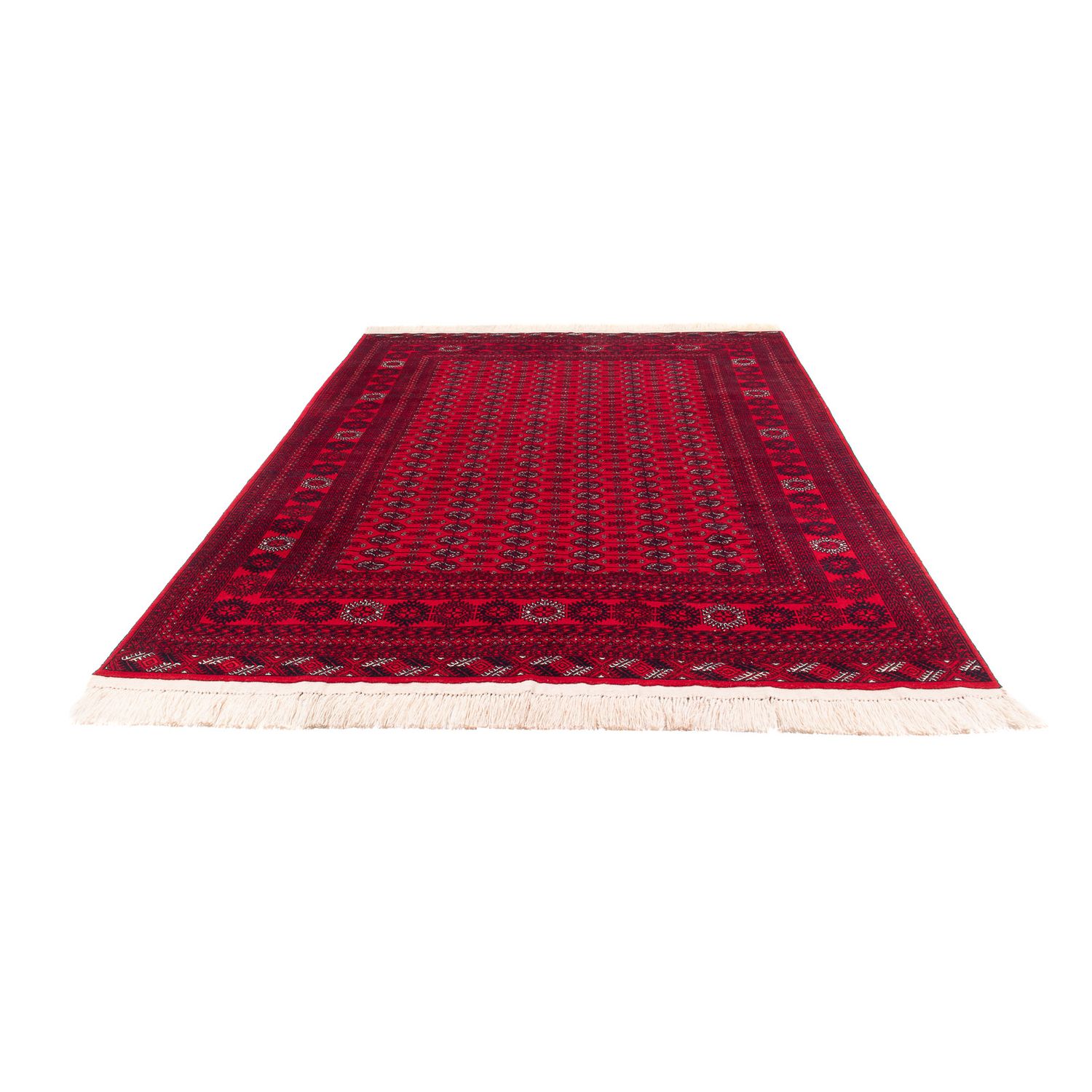 Afghan Rug - Bukhara - 292 x 200 cm - red