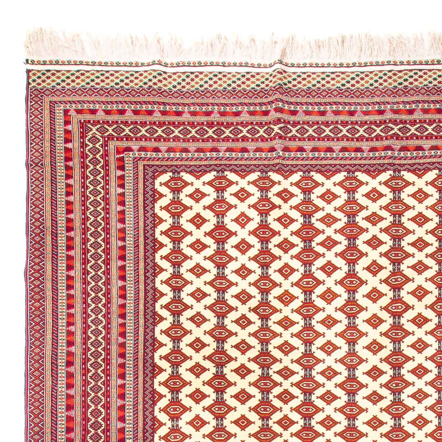 Turkaman-matta - 392 x 292 cm - beige