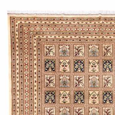 Afghaans tapijt - 400 x 296 cm - beige