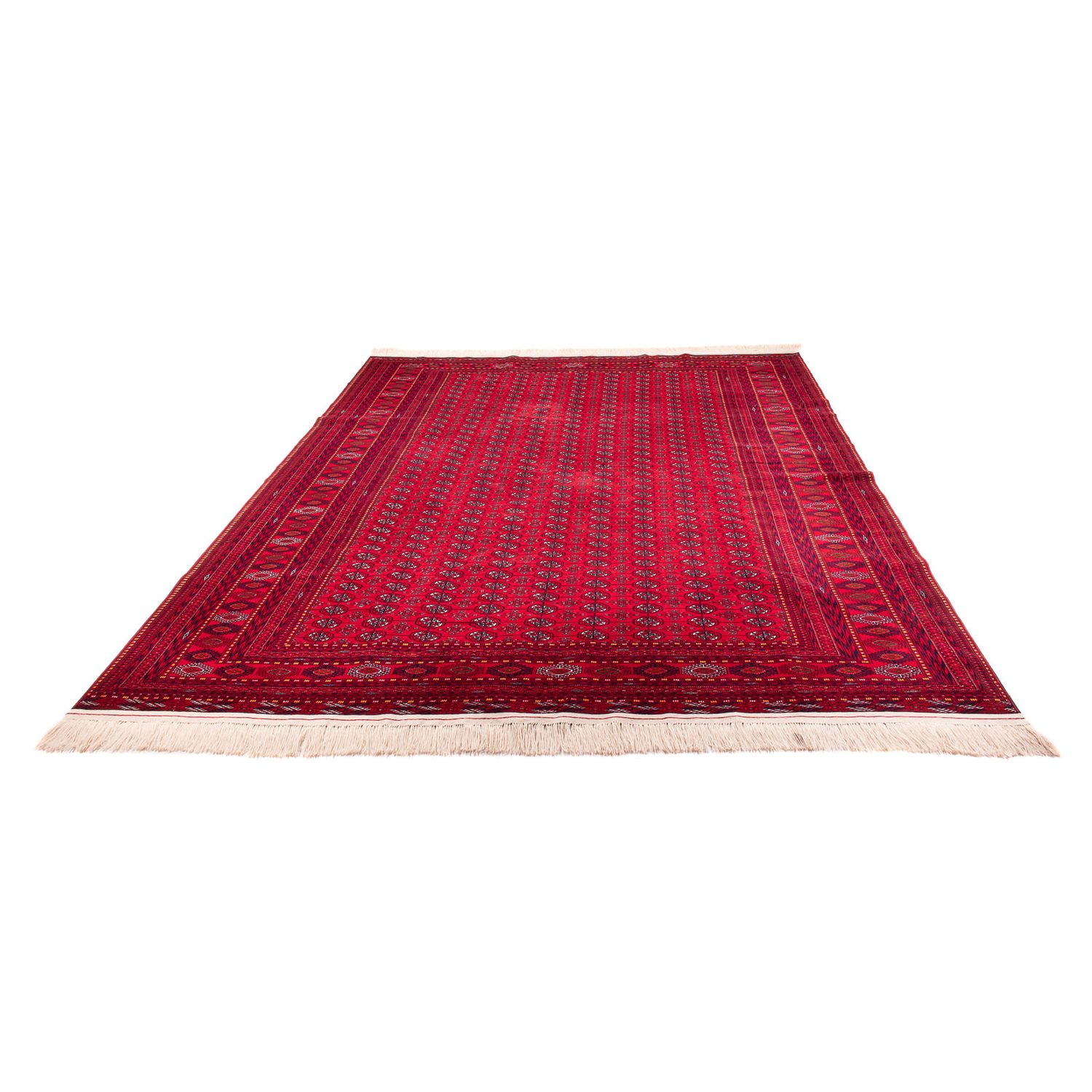 Alfombra afgana - Bukhara - 395 x 310 cm - rojo