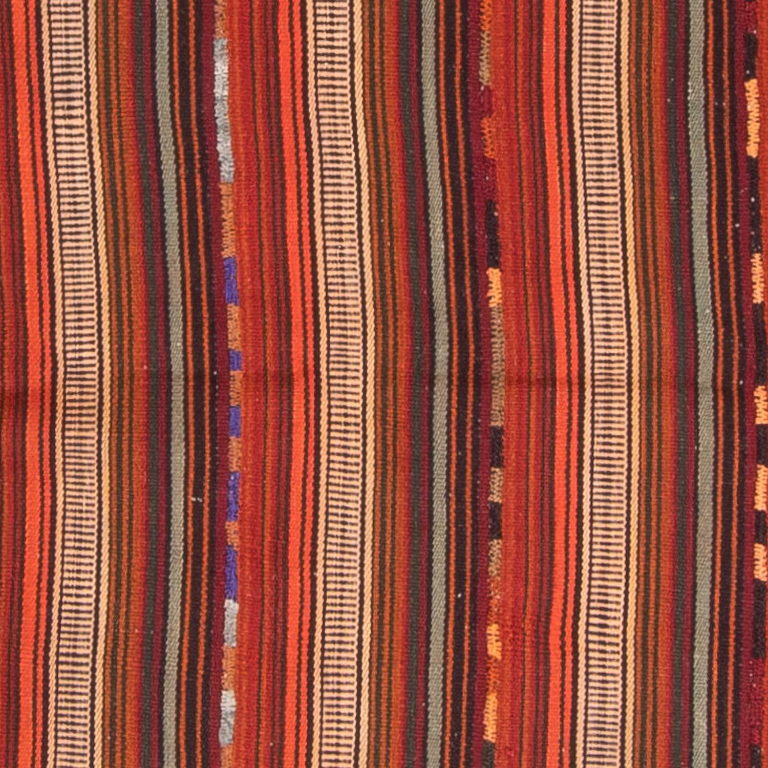 Tapis Kelim - Vieux carré  - 182 x 180 cm - multicolore