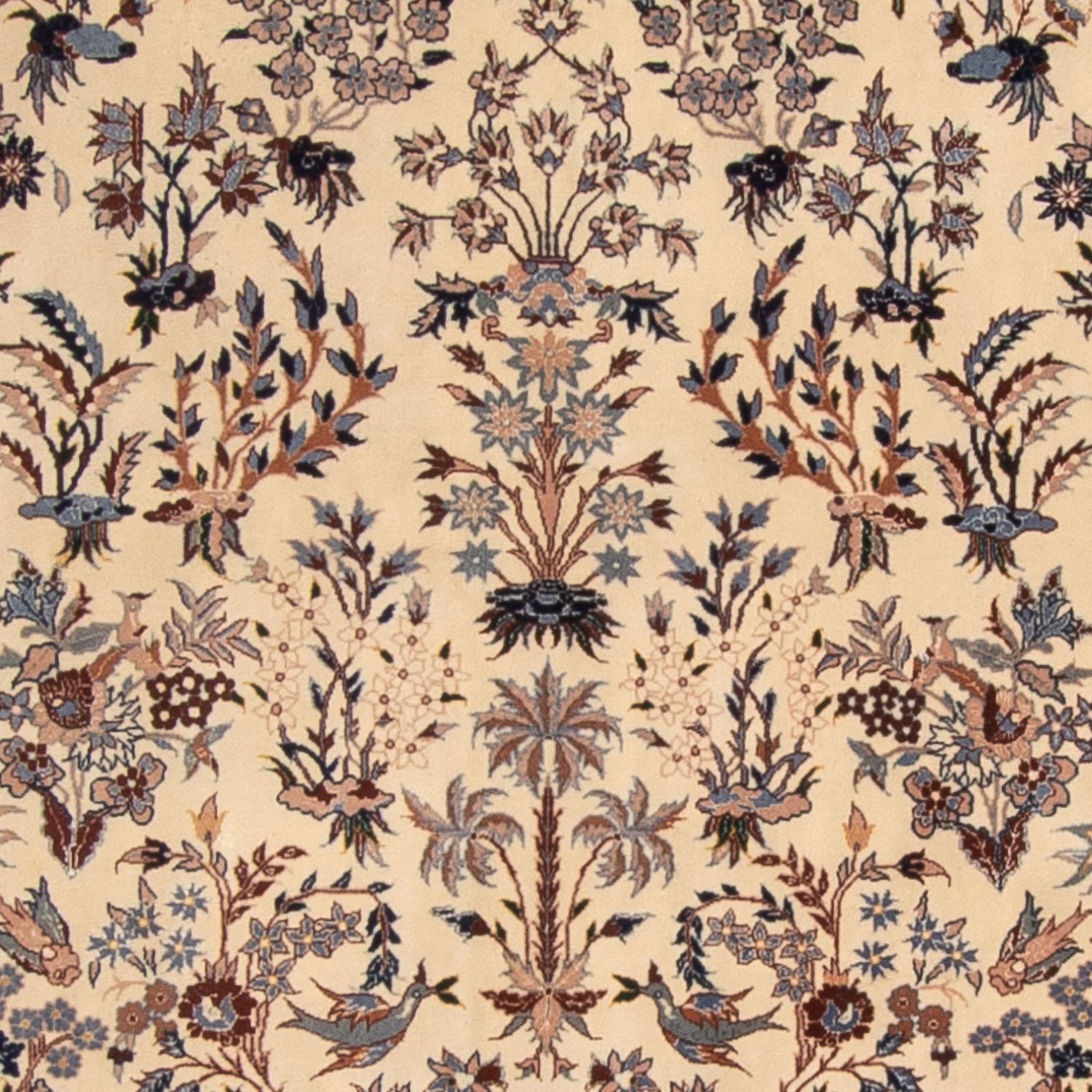 Alfombra de seda - Seda china - 240 x 156 cm - beige