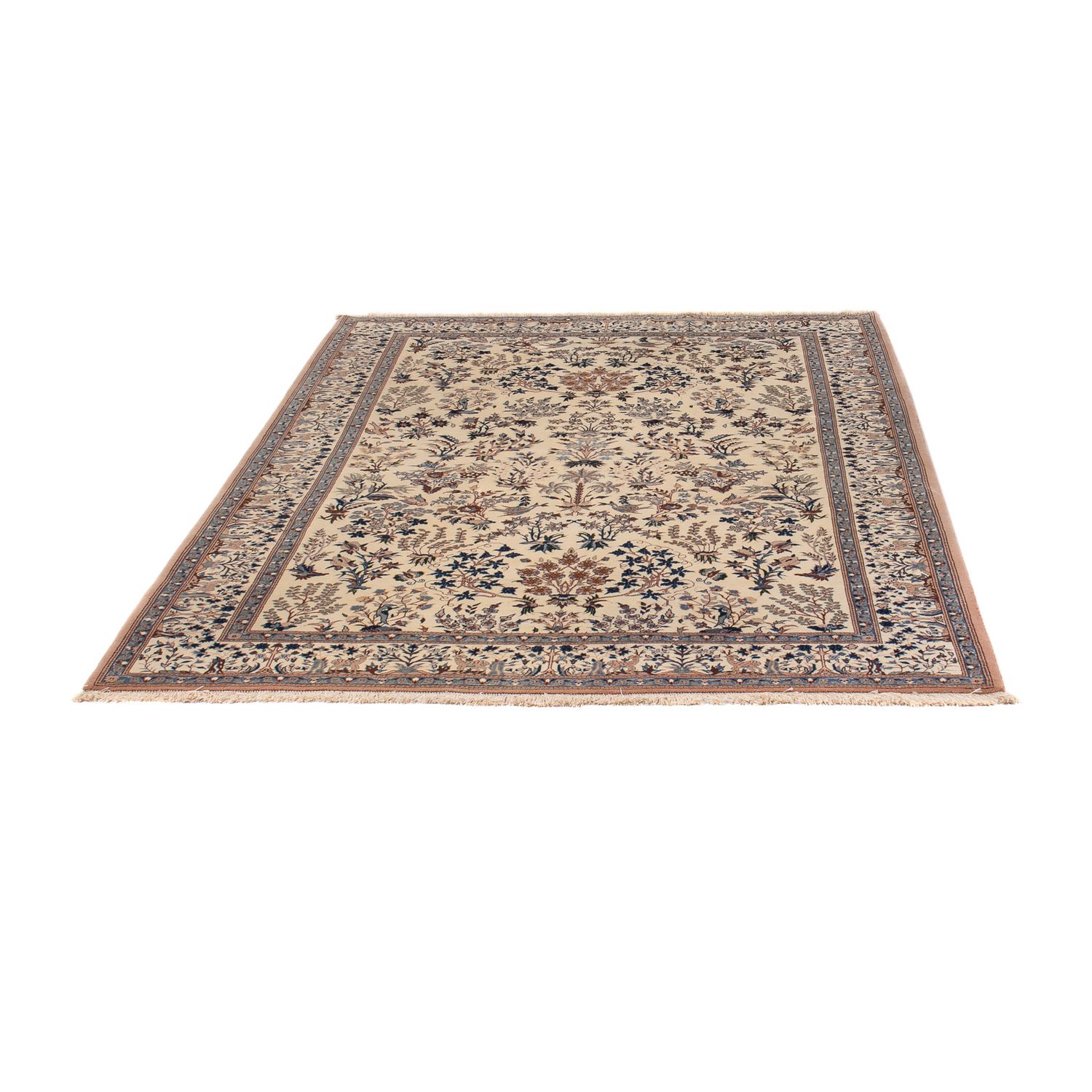 Tappeto di seta - seta cinese - 240 x 156 cm - beige