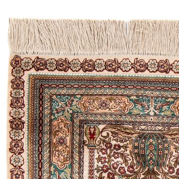 Tapis oriental - Hereke - 91 x 62 cm - multicolore