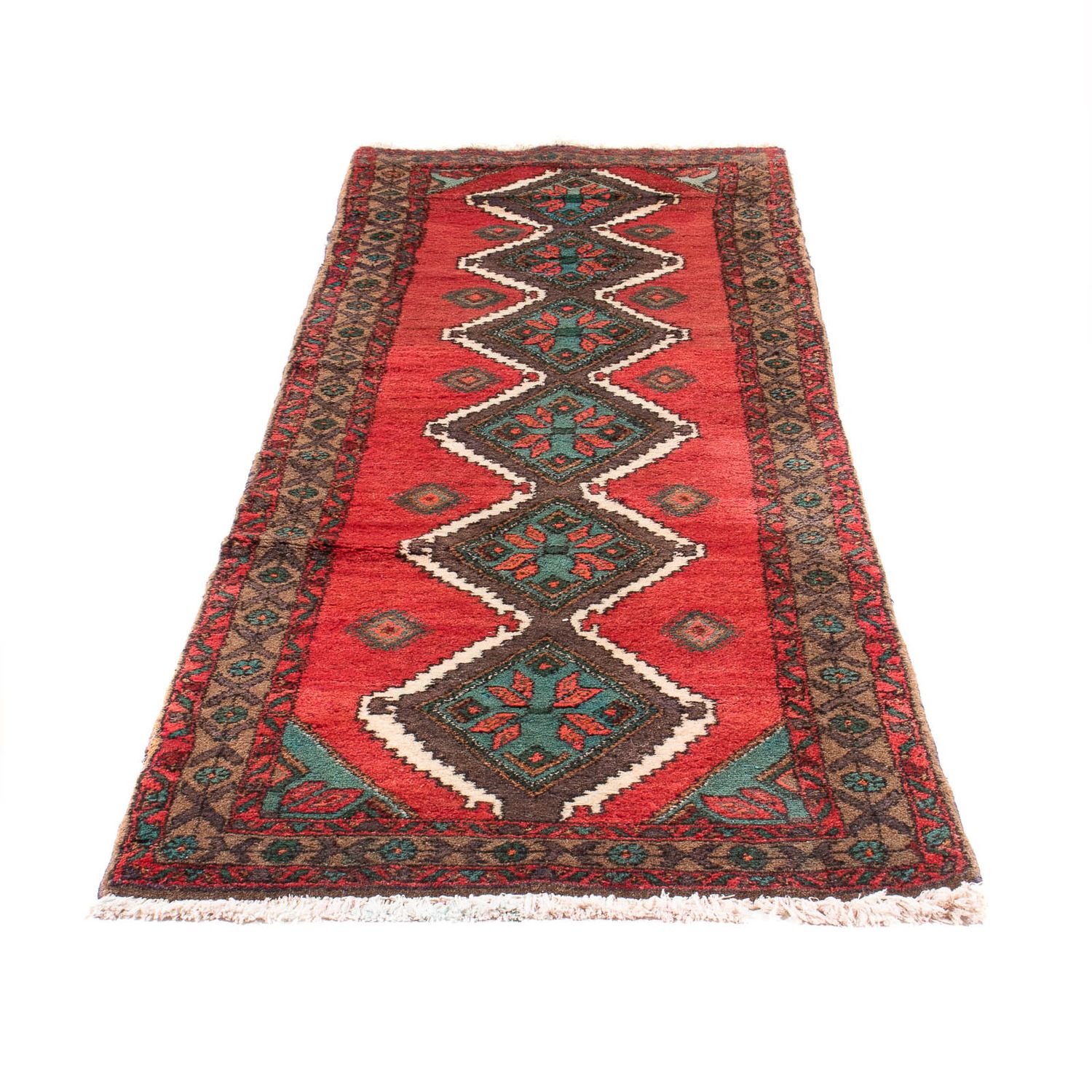 Runner Perser Rug - Nomadic - 275 x 80 cm - terracotta