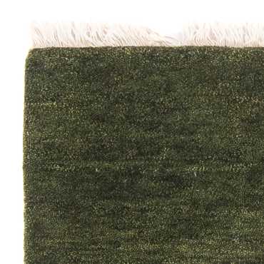 Alfombra Gabbeh - Indus cuadrado  - 54 x 51 cm - verde