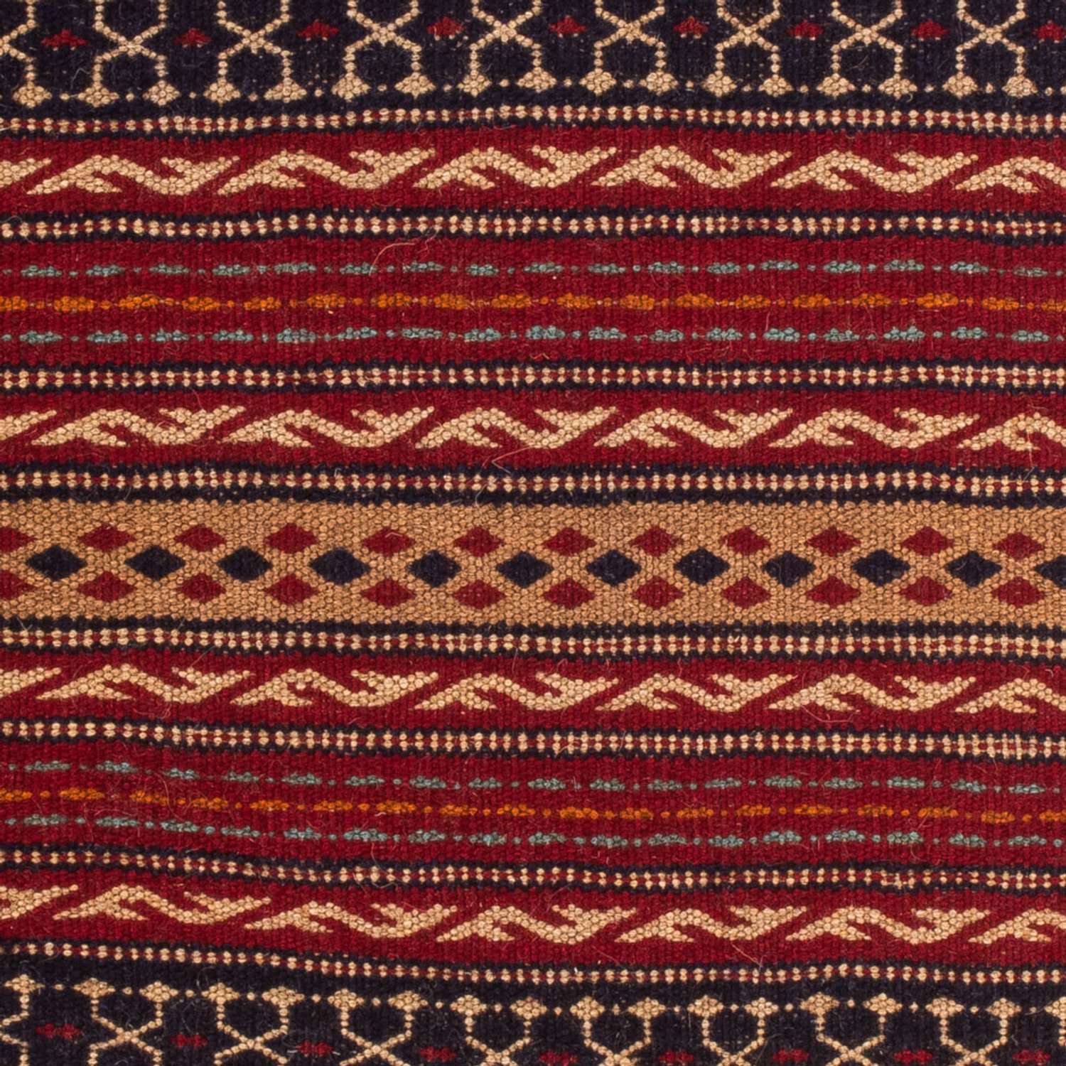 Kelim Carpet - orientalisk matta - 90 x 60 cm - flerfärgad