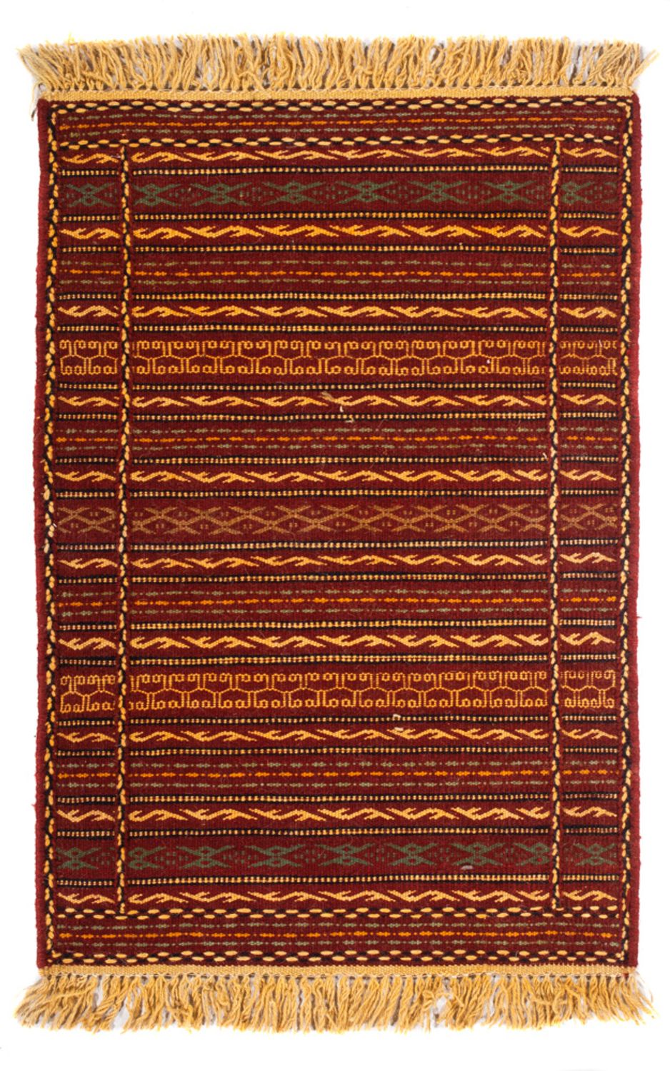 Kelimteppe - Orientalsk - 90 x 60 cm - flerfarget