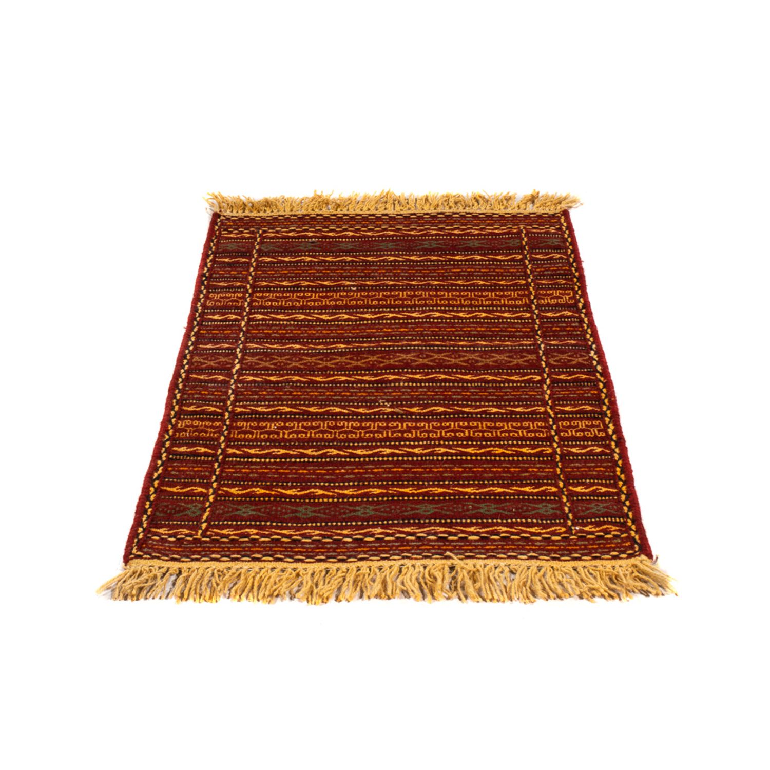 Kelim Carpet - orientalisk matta - 90 x 60 cm - flerfärgad