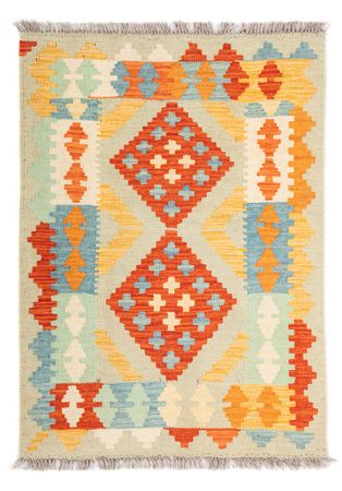 Kelim Rug - Splash - 89 x 63 cm - multicolored