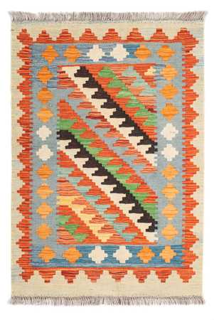 Kelim Rug - Splash - 89 x 63 cm - multicolored