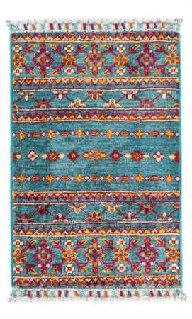 Tapis Ziegler - Ariana - 61 x 40 cm - turquoise