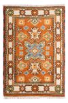 Oriental Carpet - 92 x 62 cm - orange