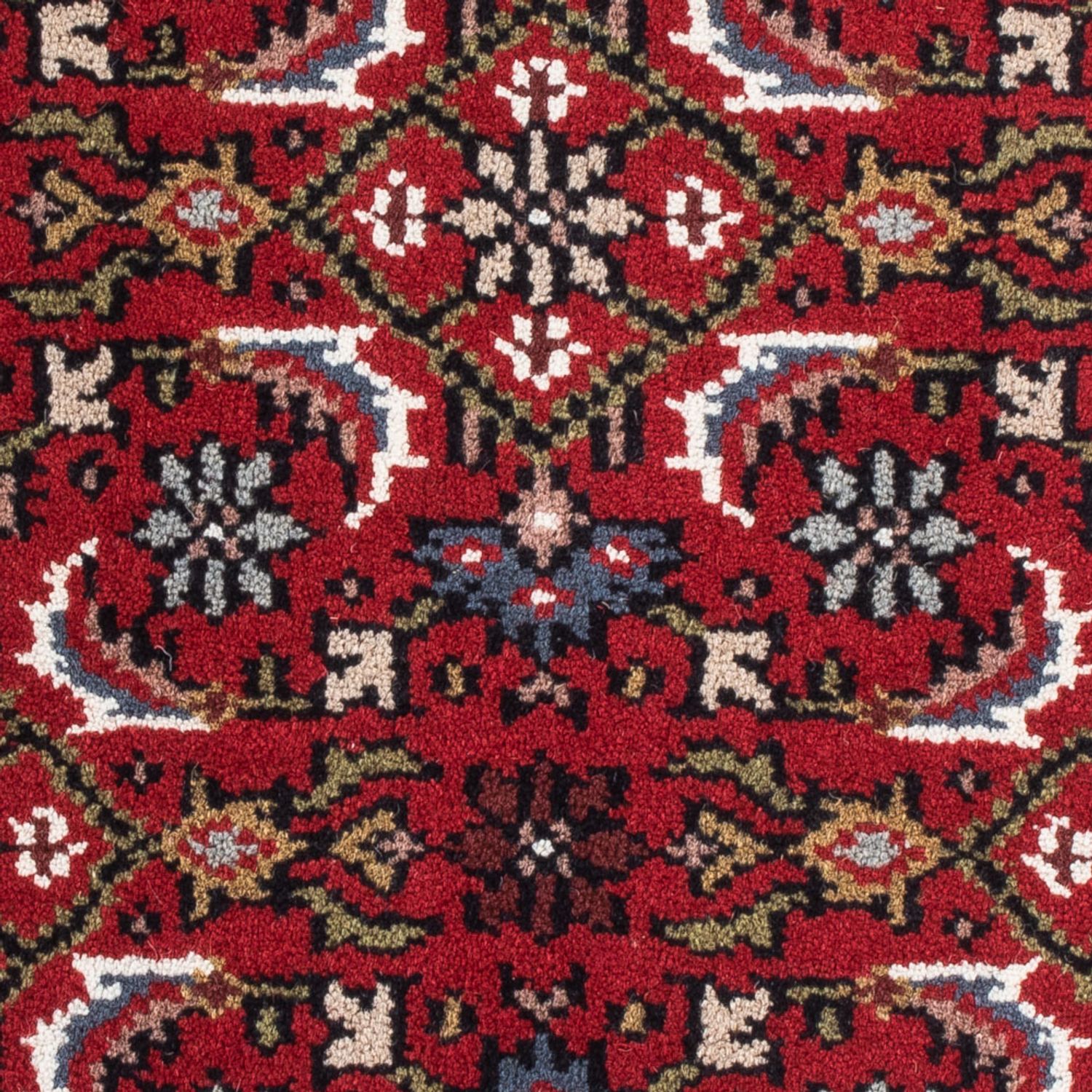 Orientalny dywan - Bijar - Indus - 90 x 60 cm - czerwony