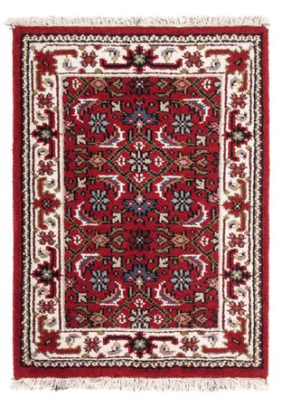 Tapete oriental - Bijar - Indus - 90 x 60 cm - vermelho