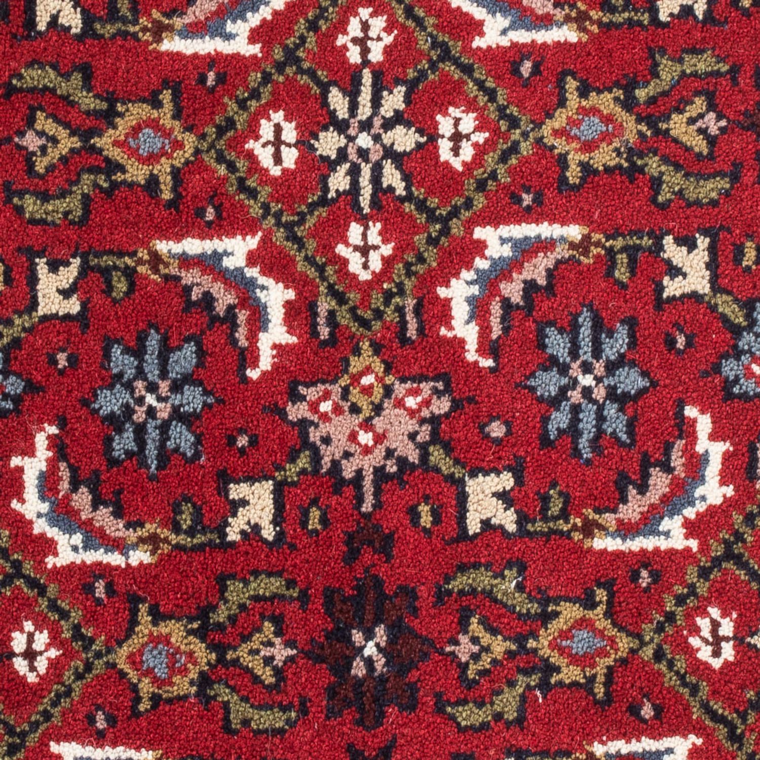 Orientalny dywan - Bijar - Indus - 90 x 60 cm - czerwony