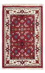 Orientalny dywan - Bijar - Indus - 90 x 60 cm - czerwony