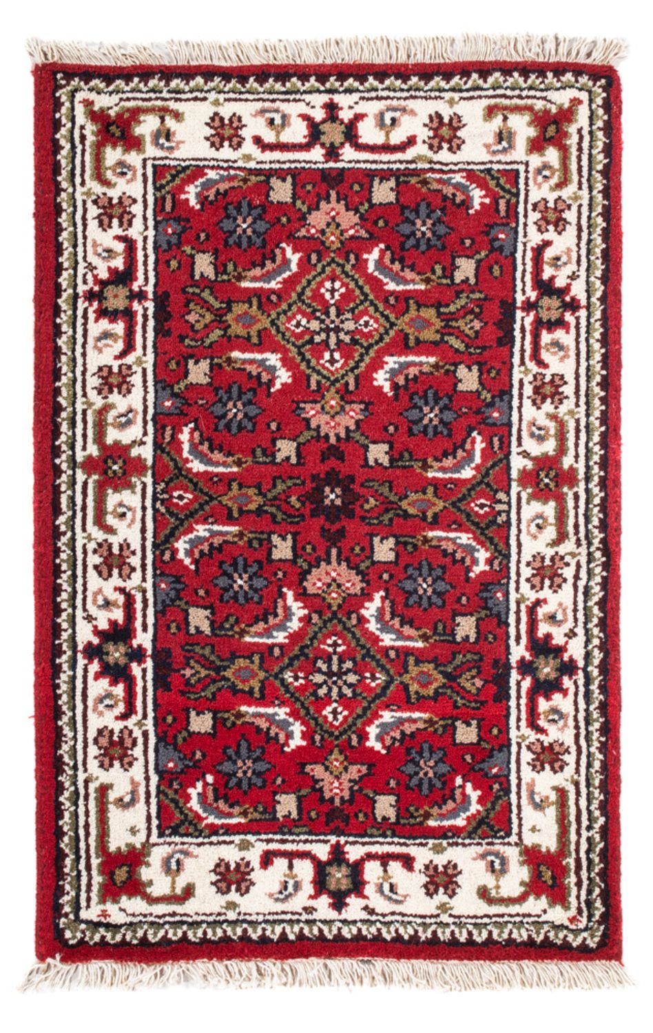 Orientalsk tæppe - Bijar - Indus - 90 x 60 cm - rød