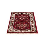 Tapete oriental - Bijar - Indus - 90 x 60 cm - vermelho