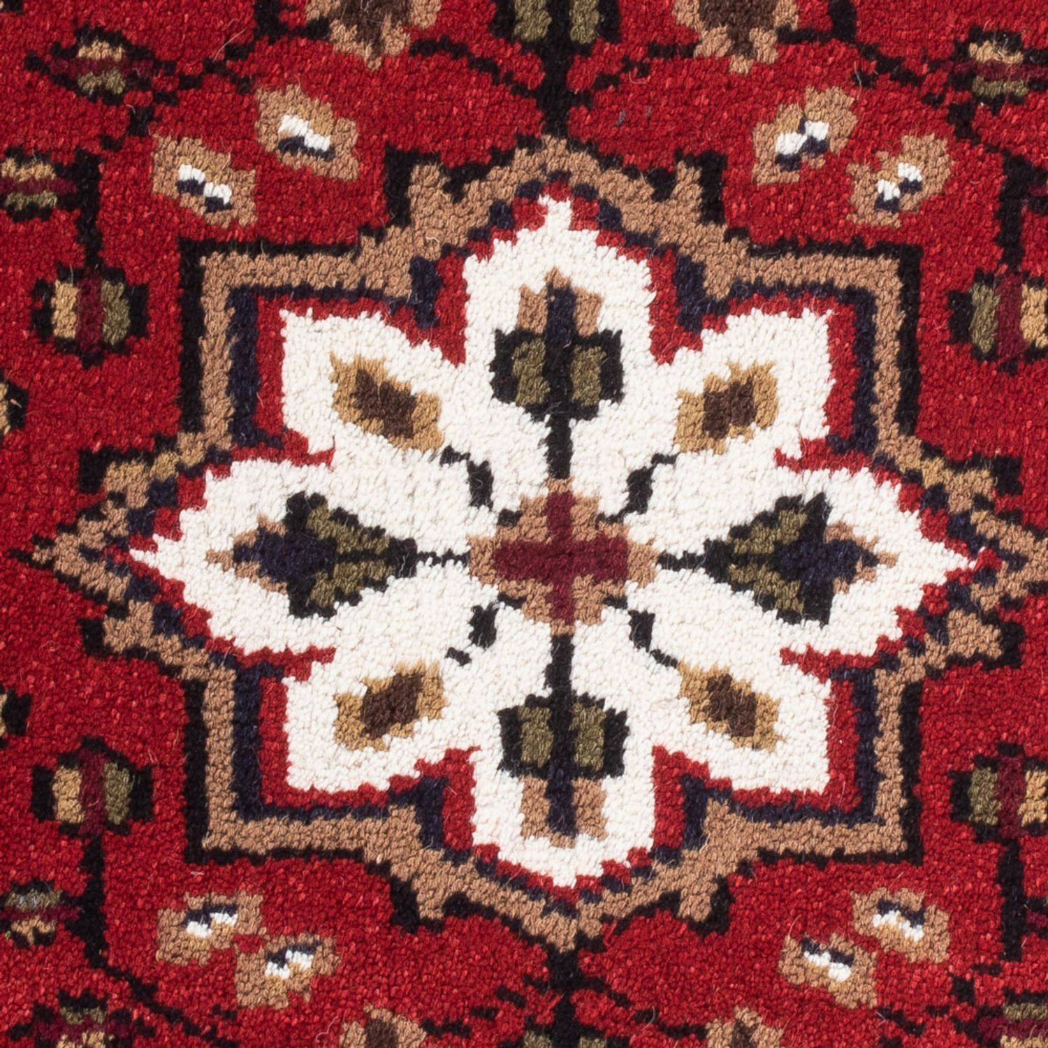 Tapis oriental - 90 x 60 cm - rouge