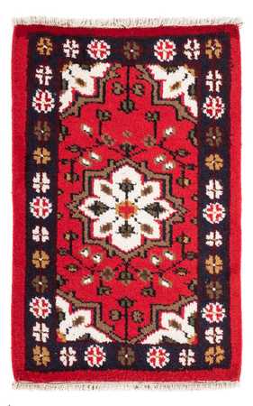 Alfombra oriental - 90 x 60 cm - rojo