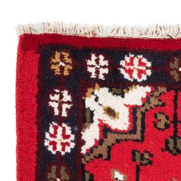 Tapis oriental - 90 x 60 cm - rouge