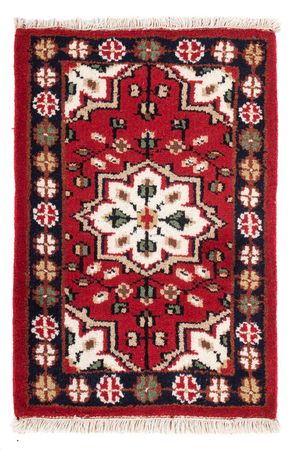 Tappeto orientale - 90 x 60 cm - rosso