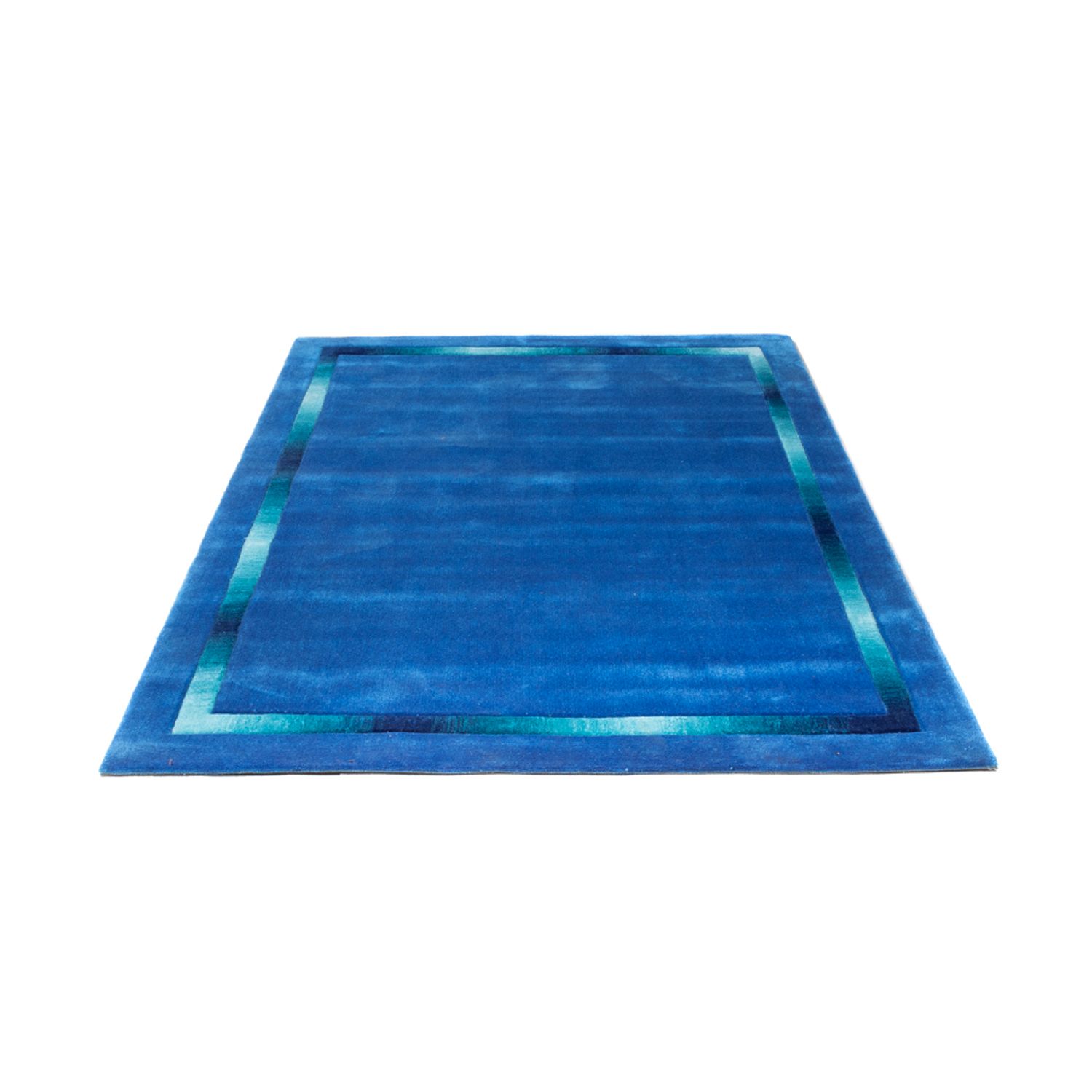 Modern Rug - 199 x 140 cm - blue