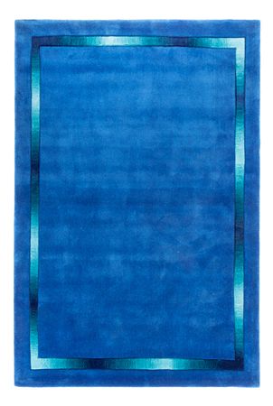 Tapis moderne - 199 x 140 cm - bleu