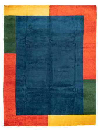 Tapis Gabbeh - Indus - 393 x 297 cm - bleu