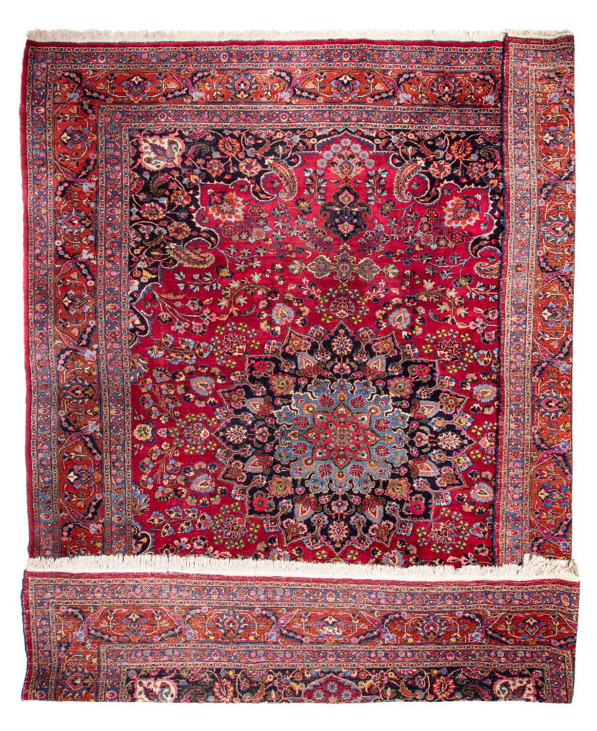 Tapis persan - Classique - 491 x 357 cm - rouge