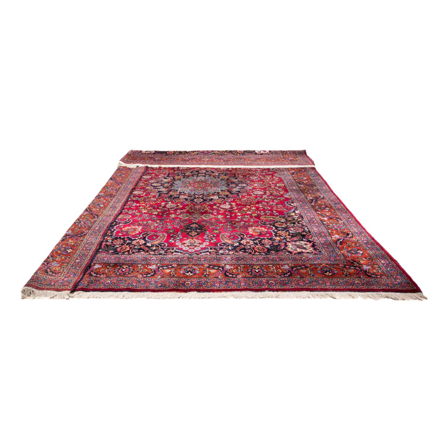 Tapete Persa - Clássico - 491 x 357 cm - vermelho