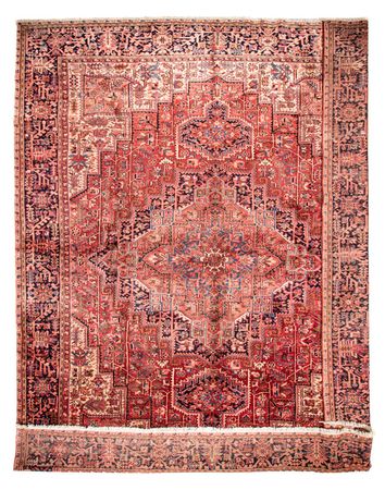 Tapis persan - Nomadic - 450 x 344 cm - rouge