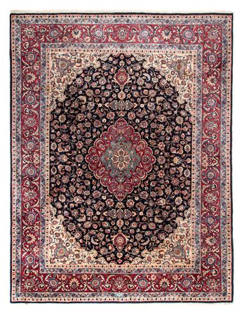 Alfombra persa - Clásica - 368 x 275 cm - azul oscuro