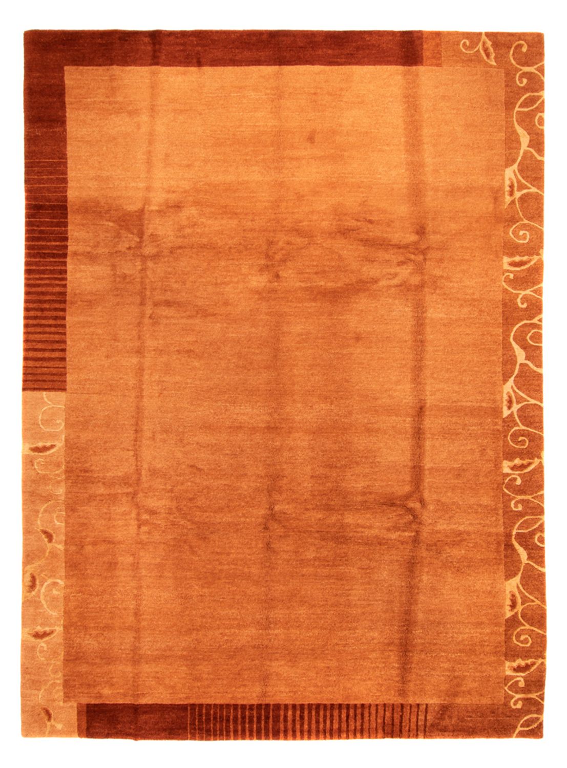 Nepal tapijt - Koninklijke - 353 x 251 cm - terracotta