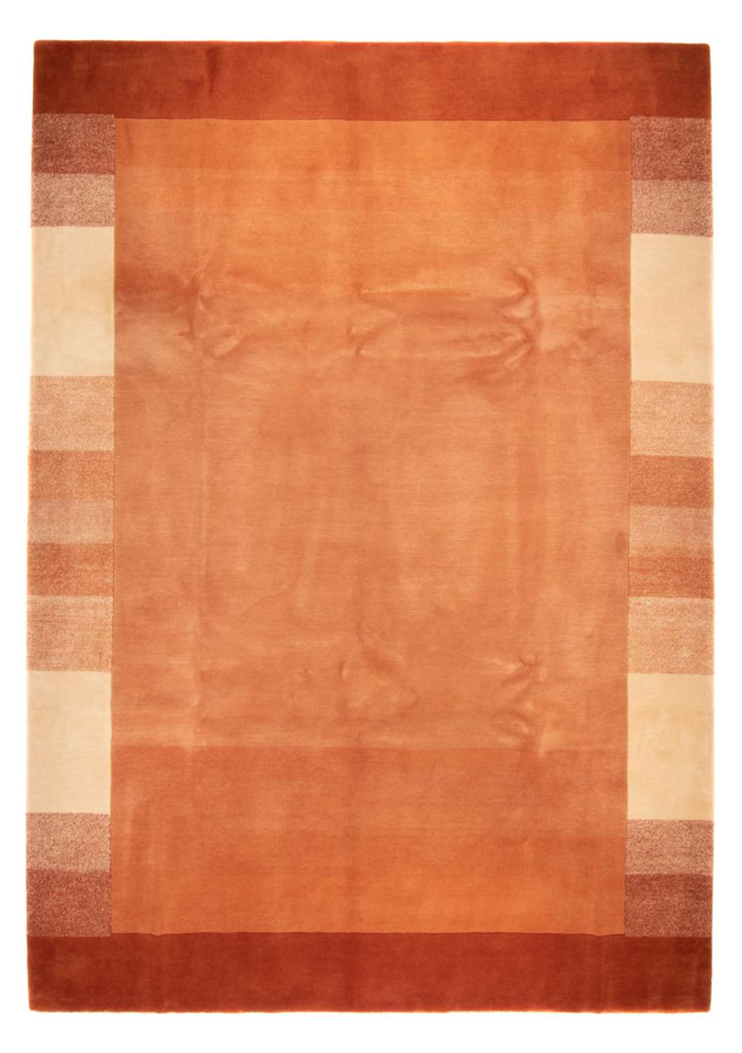 Nepal tapijt - Koninklijke - 350 x 247 cm - terracotta