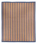 Alfombra de sisal - 237 x 206 cm - multicolor