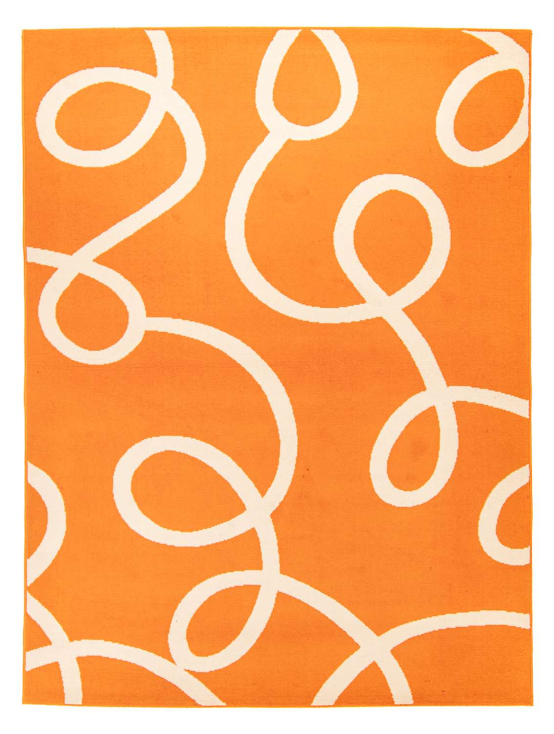 Moderner Teppich - 230 x 160 cm - orange