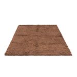 High-Pile Rug - 190 x 133 cm - brown