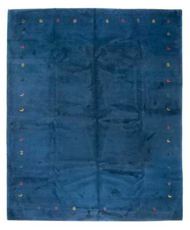 Alfombra Gabbeh - Indus - 395 x 309 cm - azul